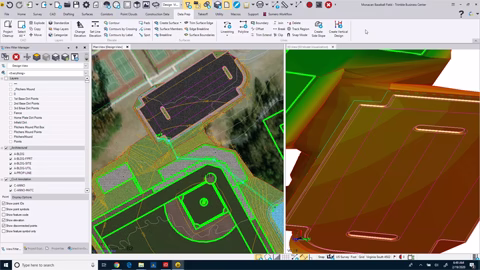 Trimble Business Center for construction modelling